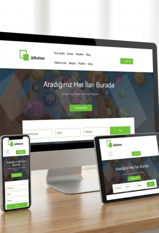 İlan V2 - İlan Web Yazılımı (Mobil Uyumludur)